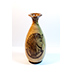 botella egipcia en olivo y  almendro colaborando con el pirograbado de Teo